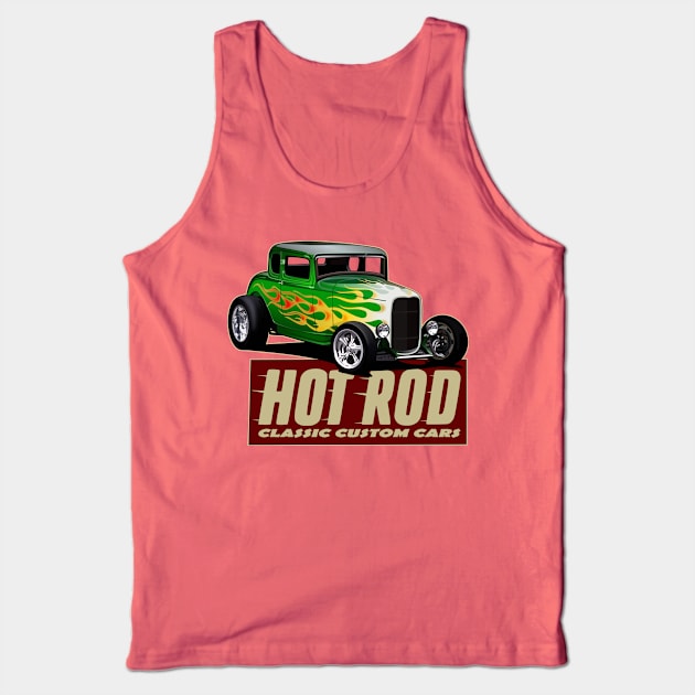 Hot Rod Tank Top by Akira31